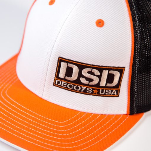 DSD White, Orange and Black Hat - Image 3
