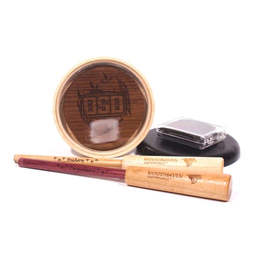 DSD Branded Pot Call | Maple & Walnut