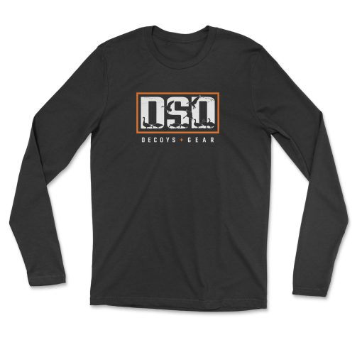 Giants Logo Long Sleeve Tee | Black
