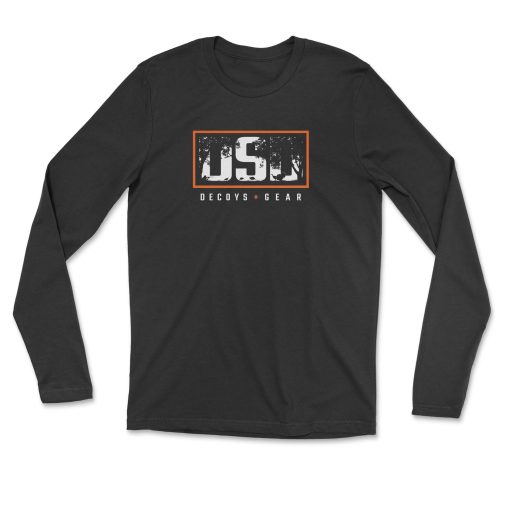 Oak Turkey Logo Long Sleeve Tee | Black